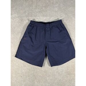 Rhone Shorts Mens Large Navy Blue Workout Gym Running Performance Athletic Lined
